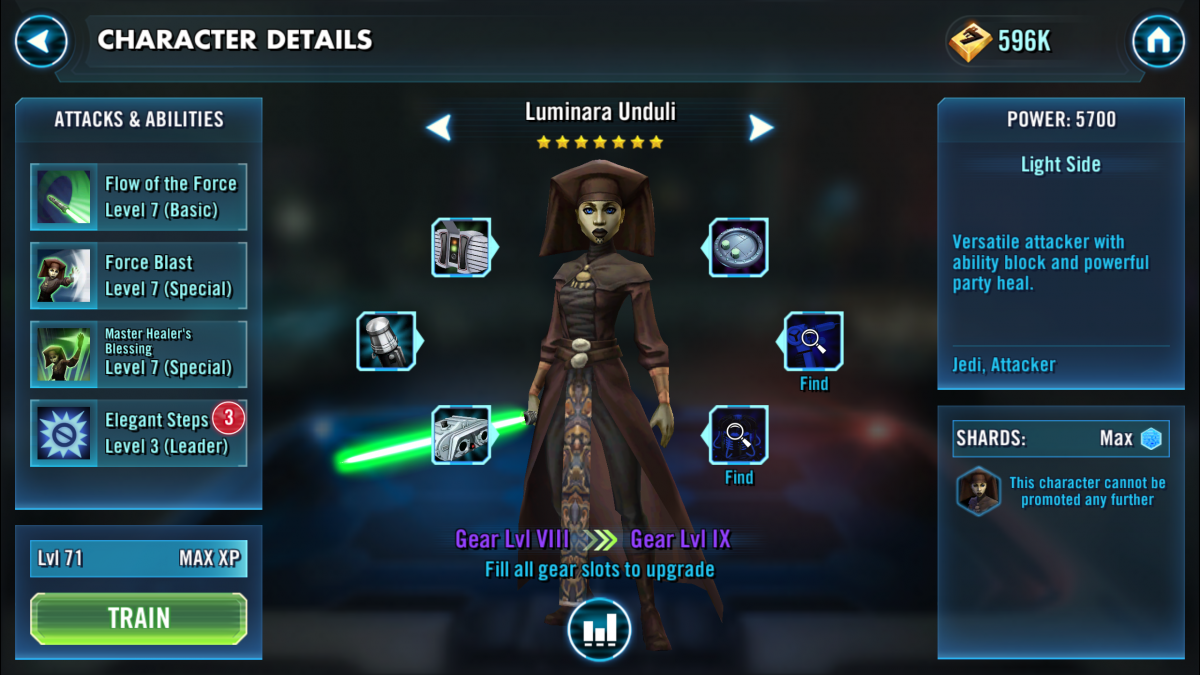 Star Wars Galaxy Of Heroes Level 80 Update Guide Best Characters For Galactic War And Squad Arena
