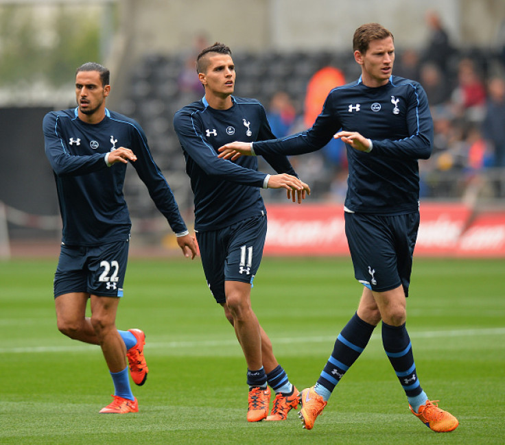 Erik Lamela and Jan Vertonghen