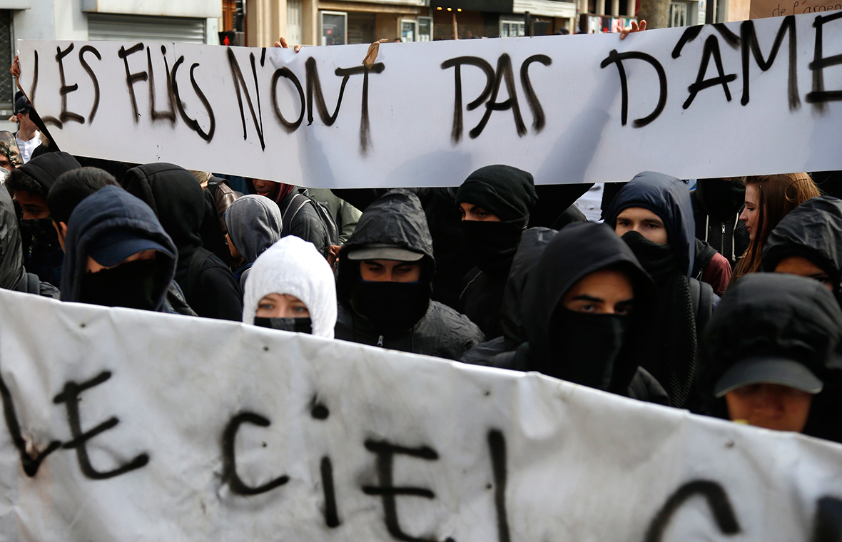 France student protests