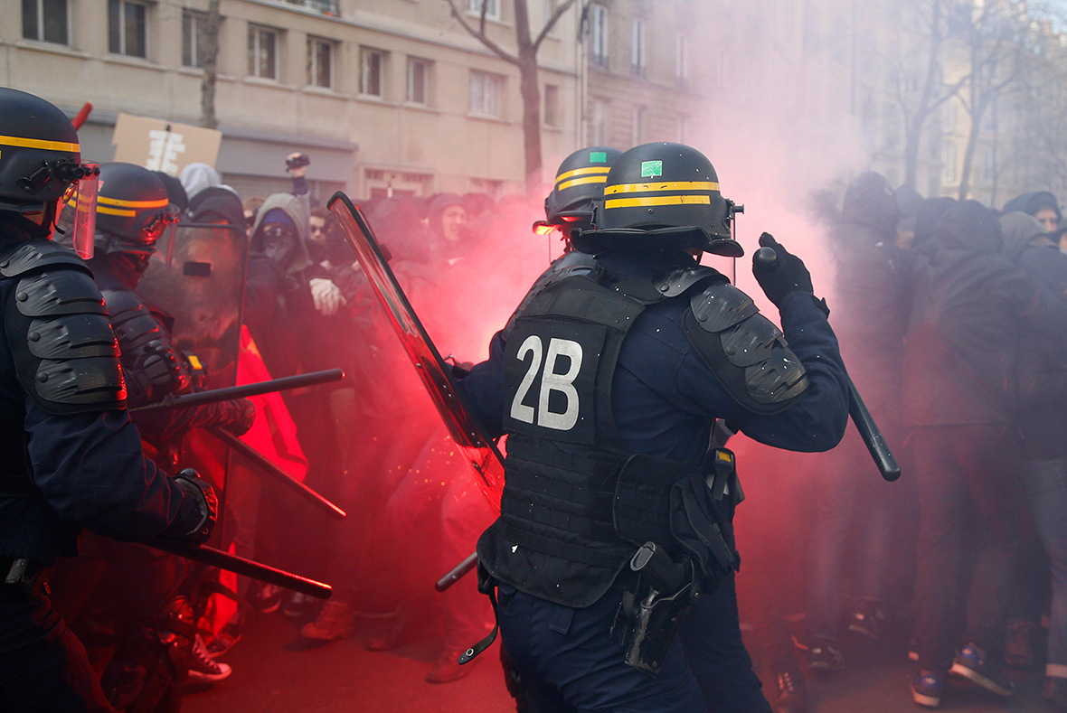 France student protests