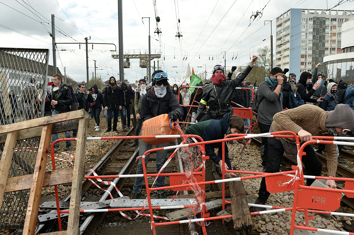 France student protests