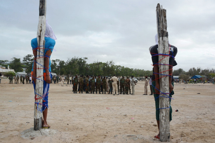 Firing squad execution