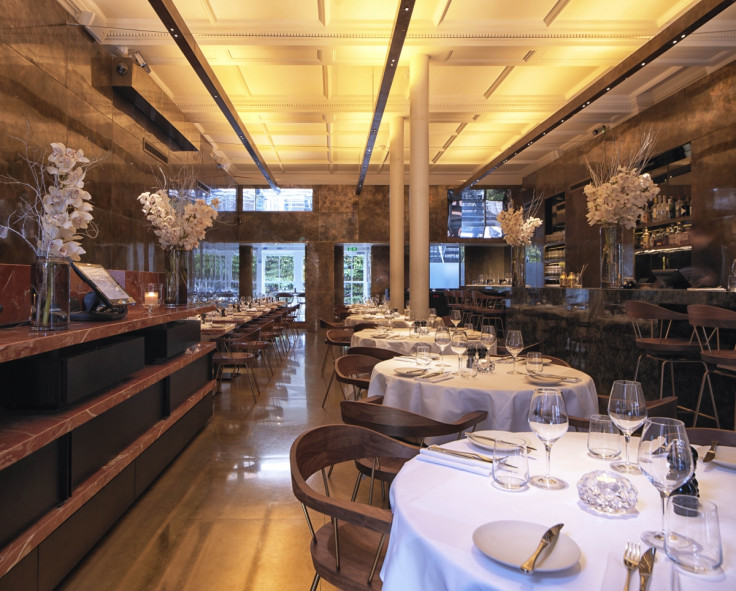 Restaurant interior of 8 Mount Street