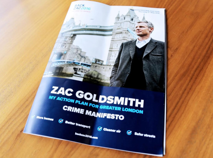 Zac Goldsmith crime manifesto