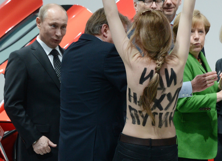 Putin topless