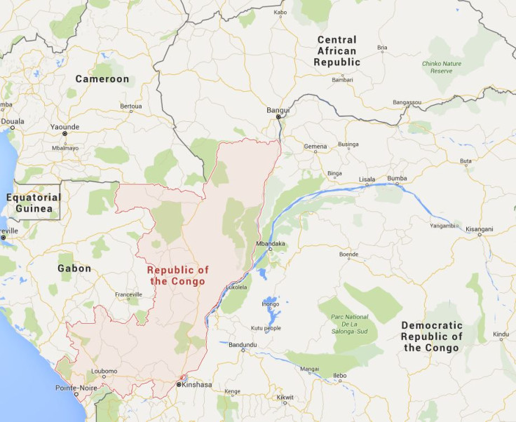 Map of Congo-Brazzaville