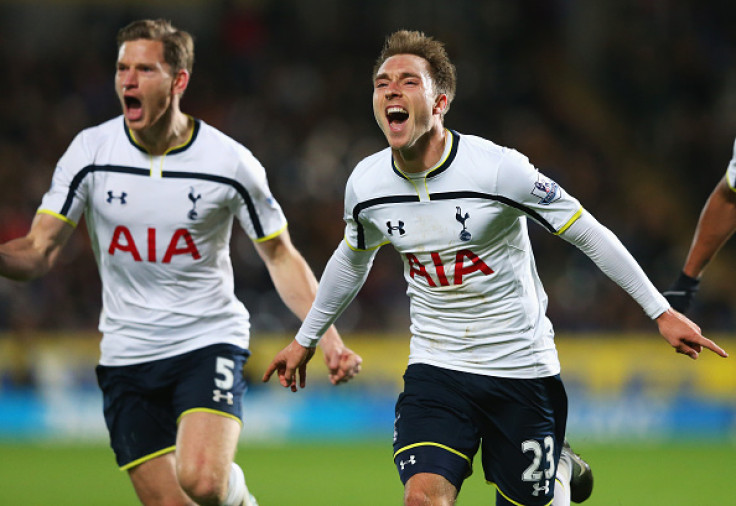 Christian Eriksen and Jan Vertonghen