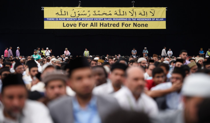 Ahmadi Muslims gather in Hampshire, UK