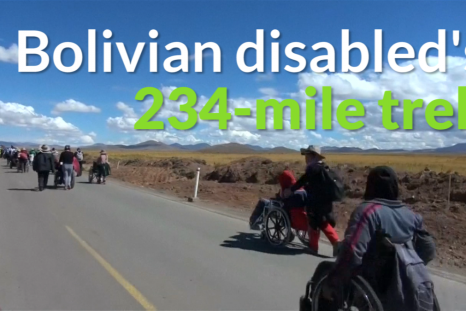 Bolivia wheelchair trek
