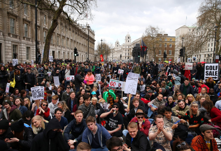 Cameron protest