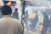 Tear gas in Rennes