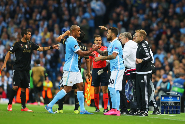 Vincent Kompany and Nicolas Otamendi