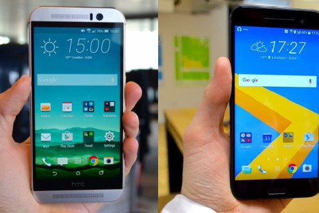 HTC M9 vs HTC 10