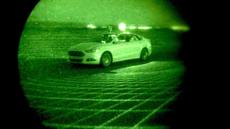 Ford autonomous night driving