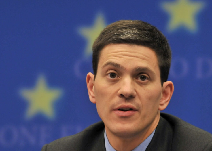 David Miliband, former foreign secretary 