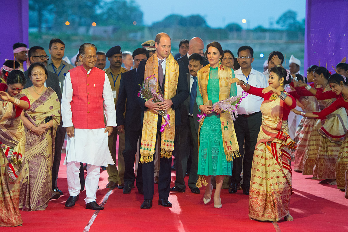 royal tour India