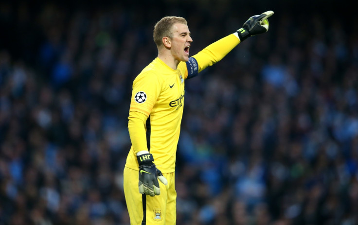 Joe Hart barks instructions