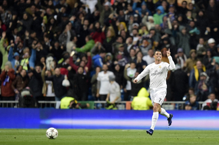 Ronaldo celebrates in Madrid
