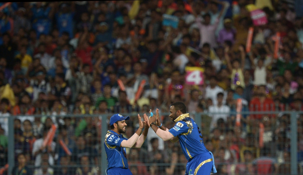 Mumbai players celebrate Mumbai players celebrate