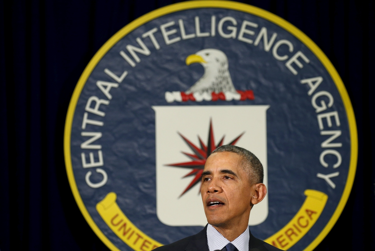 Barack Obama at CIA