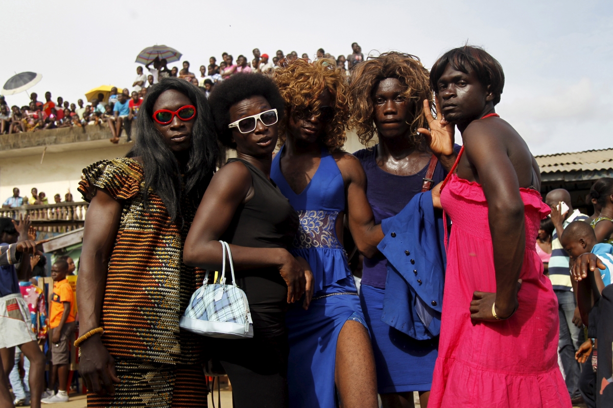 Miss Woubi Contest Ivorian Men Dress As Women For Beauty