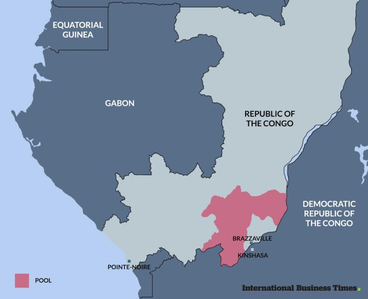 Map of Congo-Brazzaville
