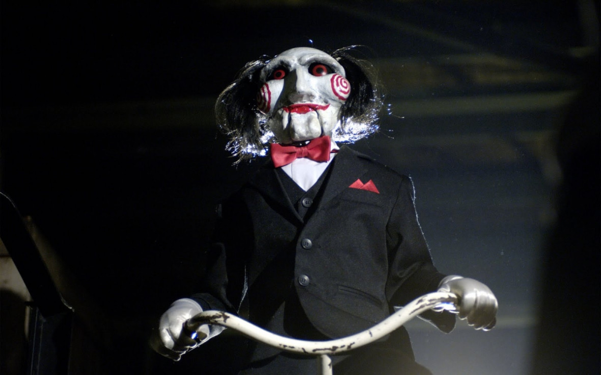 Billy the puppet from the Saw movies Billy the puppet from the Saw movies