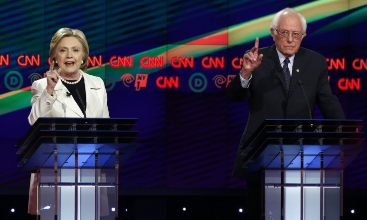 sanders clinton debate