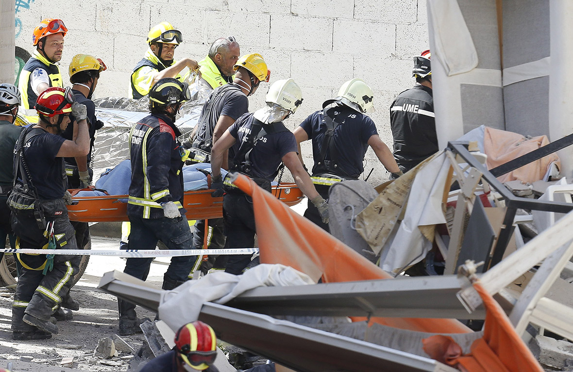 Tenerife building collapse