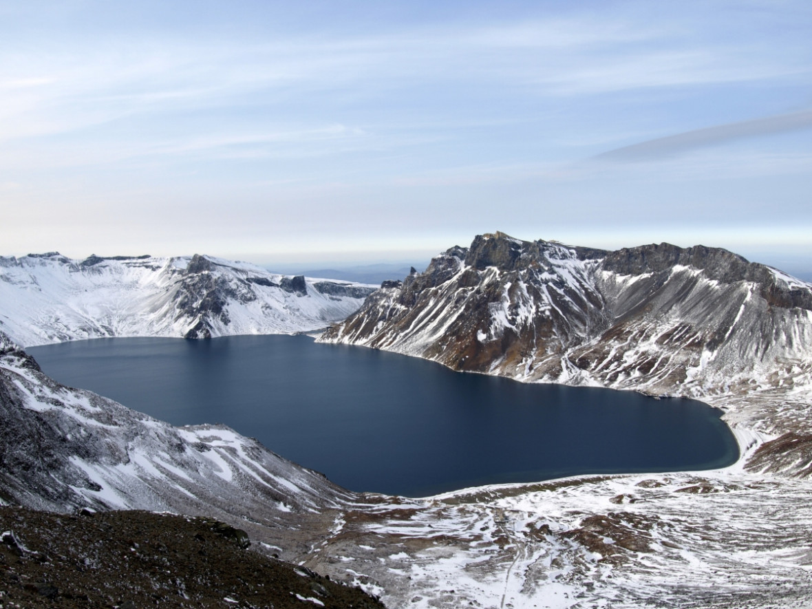 mount paektu north korea volcano mount paektu north korea volcano