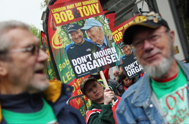 Activists remember Bob Crow and Tony Benn