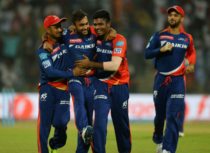 Amit Mishra celebrates his success