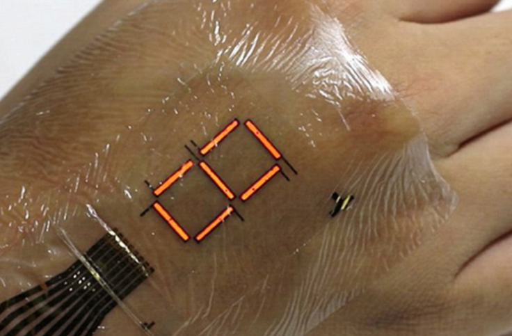 Ultra thin skin that reads oxygen levels