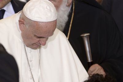 Pope Francis in Lesbos