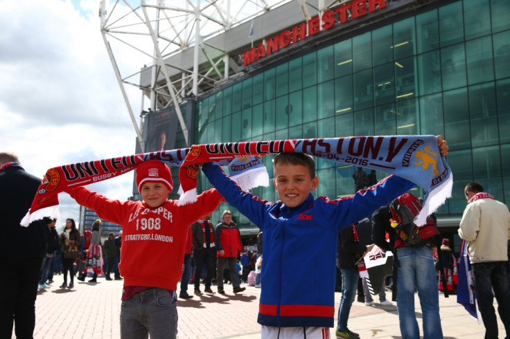 The fans before today's game