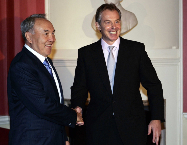 Blair and Nazarbayev