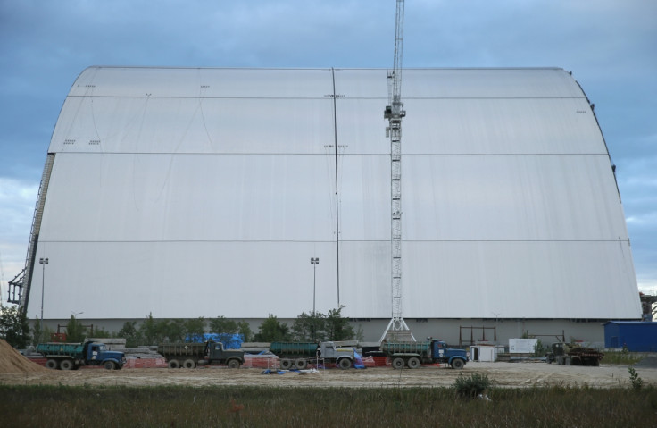 Chernobyl sarcophagus