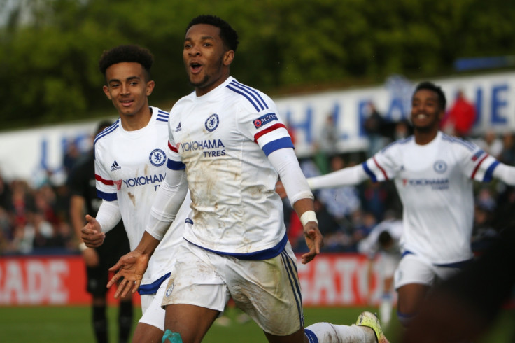 Kasey Palmer celebrates scoring the winning goal