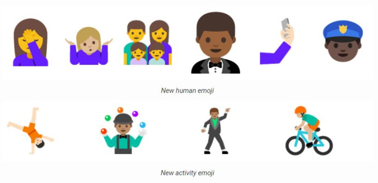 Android N developer preview 2 emojis