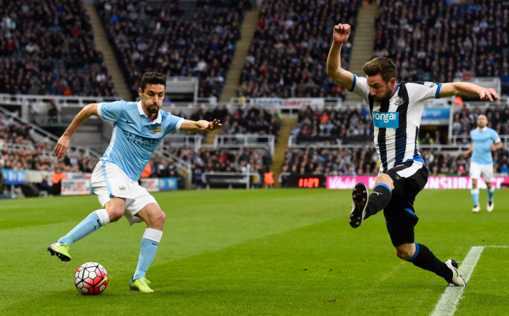 Jesus Navas shows some trickery