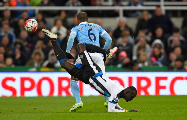 Fernando wins the ball back for City