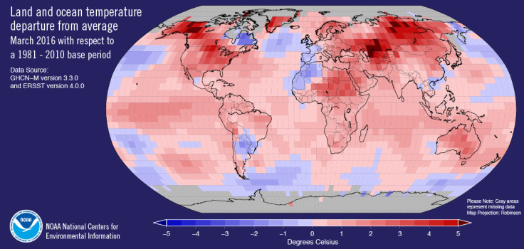 March temperature record breaker