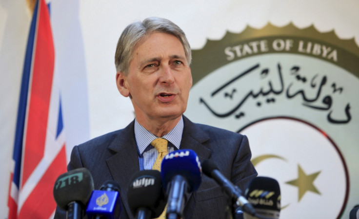 Philip Hammond in Libya