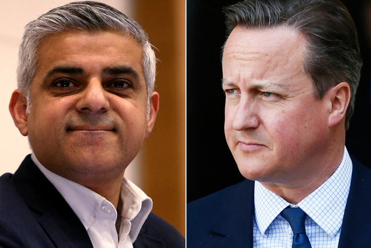 Sadiq Khan, David Cameron