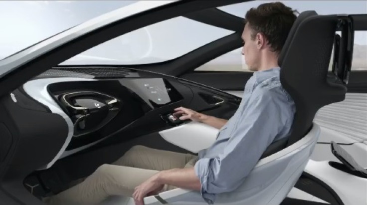 LeSEE electric car interior