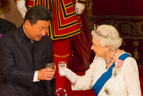 Queen Elizabeth II and Chinese president