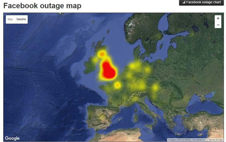 Facebook down