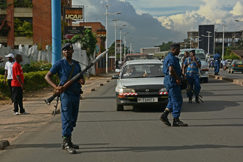 Police in Burundi
