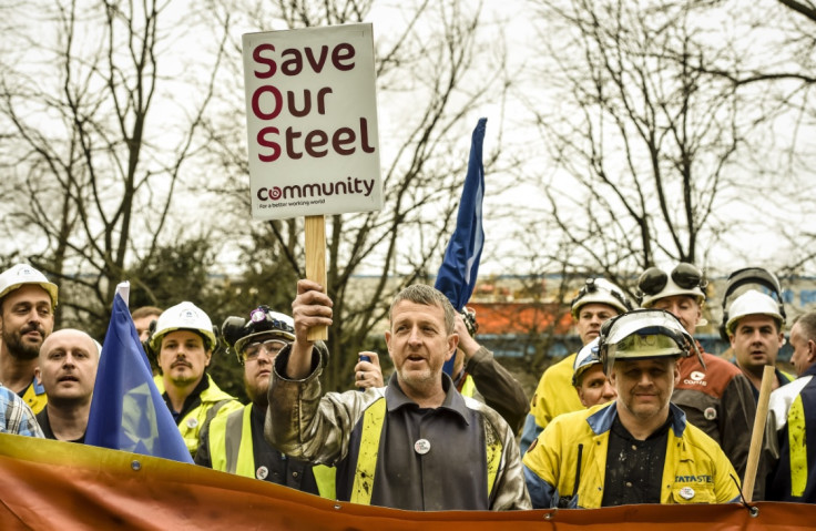 Tata Steel workers 