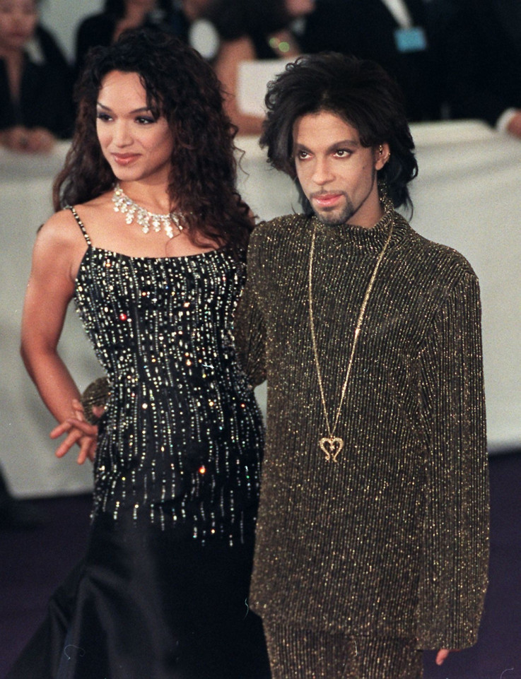Mayte Garcia with Prince